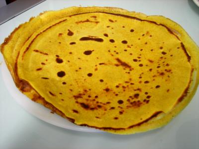 Crêpes au curcuma