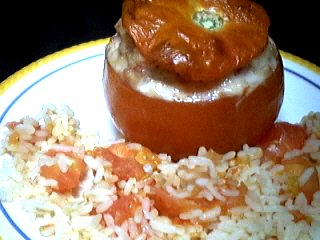 Tomates farcies au jambon