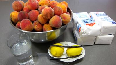 Confiture de pêches - recette - Conserves - Supertoinette