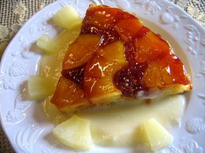 Gâteau aux ananas
