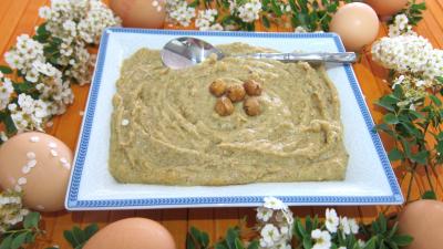 Crème pâtissière aux noisettes