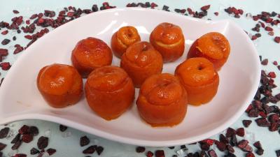 Abricots farcis à la ricotta