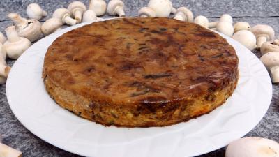 Clafoutis aux champignons