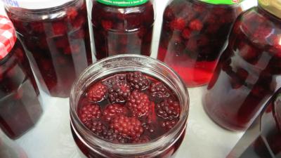 Compote de mûres
