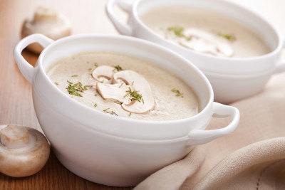 Purée de champignons