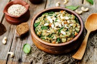 Salade de lentilles au curcuma, artichaut et thon