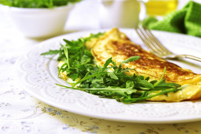 Omelette aux herbes