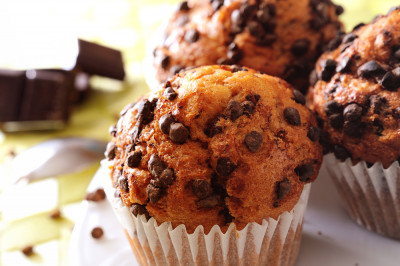 Muffins aux pépites de chocolat