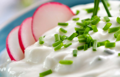 Dip de radis et fromage frais