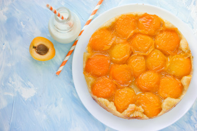 Tarte tatin aux abricots