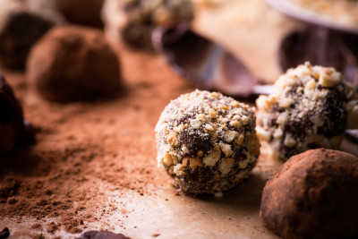Truffes choco-parliné
