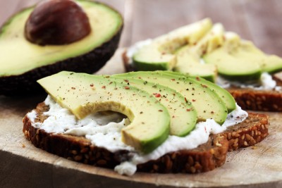 Tartines à l'avocat