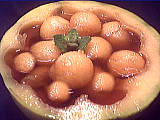 Image : Cocktail perles de melon au porto