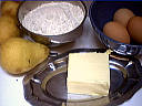Ingrédients pour la recette : Cake aux poires