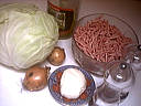 Ingrédients pour la recette : Chou farci