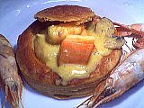 Image : Bouchées au ragoût de gambas
