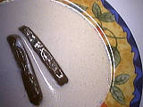 crème anglaise : Crème anglaise aux carambars