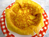 Image : Crêpes au safran et au marsala