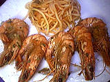 Image : Gambas flambées