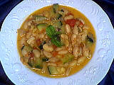 Image : recette Haricots blancs aux tomates