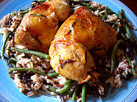 Image : Cuisses de poulet à l'estragon