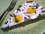 Image : Epinards à la crème fouettée