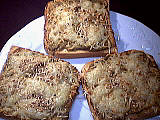Image : Canapés aux aubergines