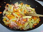 Crevettes et moules aux artichauts - 11.2