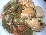 Image : Blancs de poulet aux poivrons