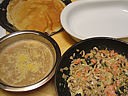 Crêpes aux champignons et au saumon fumé - 18.1