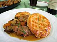 Image : Feuilletés de ris de veau et champignons