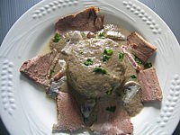 Pour débutants : Dômes de champignons et son coulis
