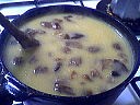 Fondue savoyarde aux cèpes - 10.2