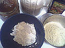 Ingrédients pour la recette : Crème aux amandes et au miel