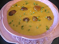 Image : Crème de cèpes au curry