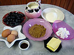 Ingrédients pour la recette : Flan aux raisins muscat