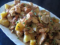 Image : Dinde au cidre parfumée aux cèpes