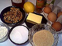 Ingrédients pour la recette : Gâteau aux noix