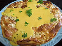 Image : Gâteau de crêpes au sarrasin et aux fromages