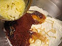 Gâteau choco-bananes "taupinière" - 3.3