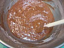 Gâteau choco-bananes "taupinière" - 4.2