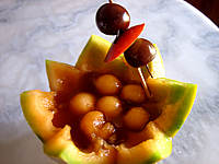 Image : recette Cocktail de melon au Marsala