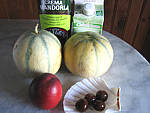 Ingrédients pour la recette : Cocktail de melon au Marsala