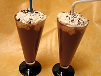 Image : Gourmandise au chocolat et café