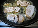 Foie gras sauce aux airelles et poireaux - 11.3