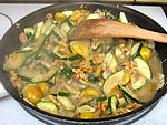 Courgettes aux champignons en quiche - 13.2