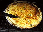 Courgettes aux champignons en quiche - 21.1