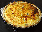 Courgettes aux champignons en quiche - 21.3