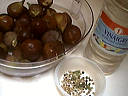 Ingrédients pour la recette : Figues en condiments