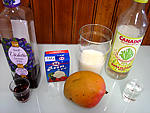 Ingrédients pour la recette : Cocktail de crème de mangue